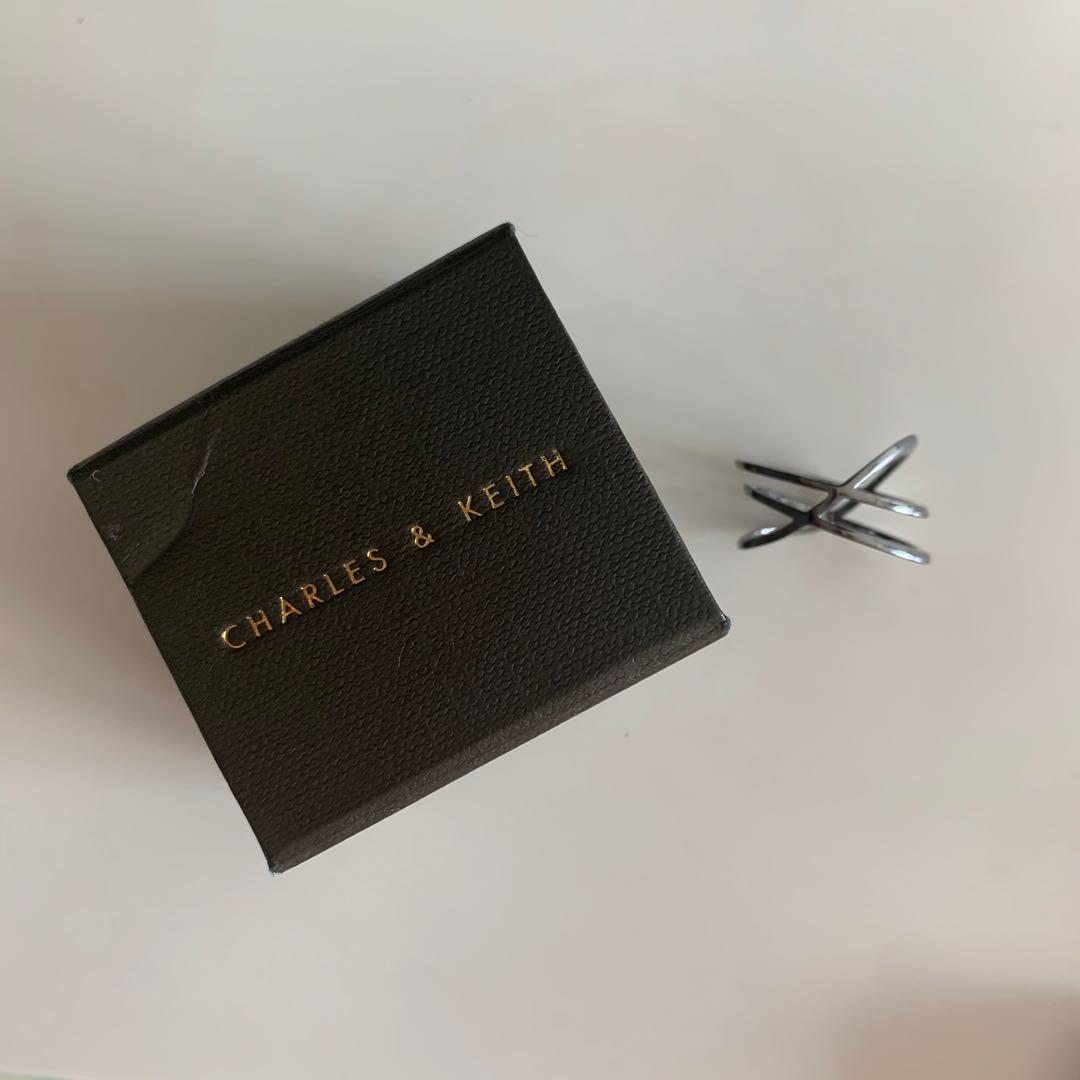 Charles & Keith Ring 3 stack (Category: Body Jewelry) located in Singapore. Submitted by prettyd36 (Listing ID 1018652595, Image 1). Description: Bought but never wore Comes with box .