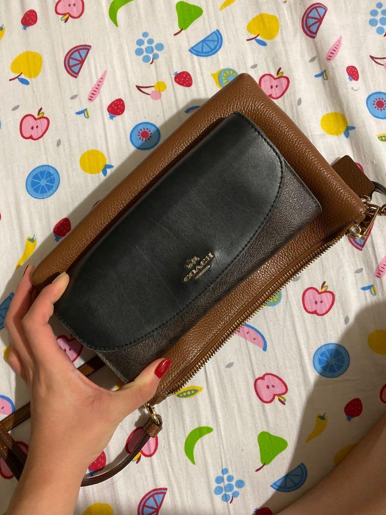 Coach Lyla Double zip Crossbody