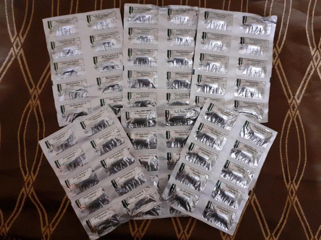 Conzace Multivitamins and Minerals Soft Gel Capsules on Carousell