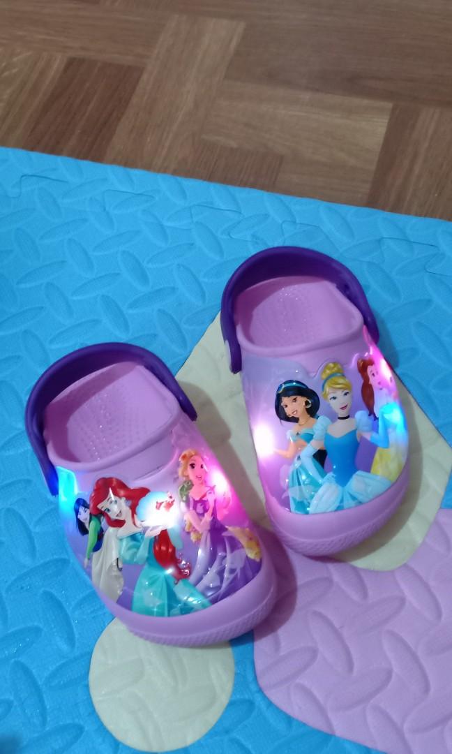 Crocs light up for kids disney princess 