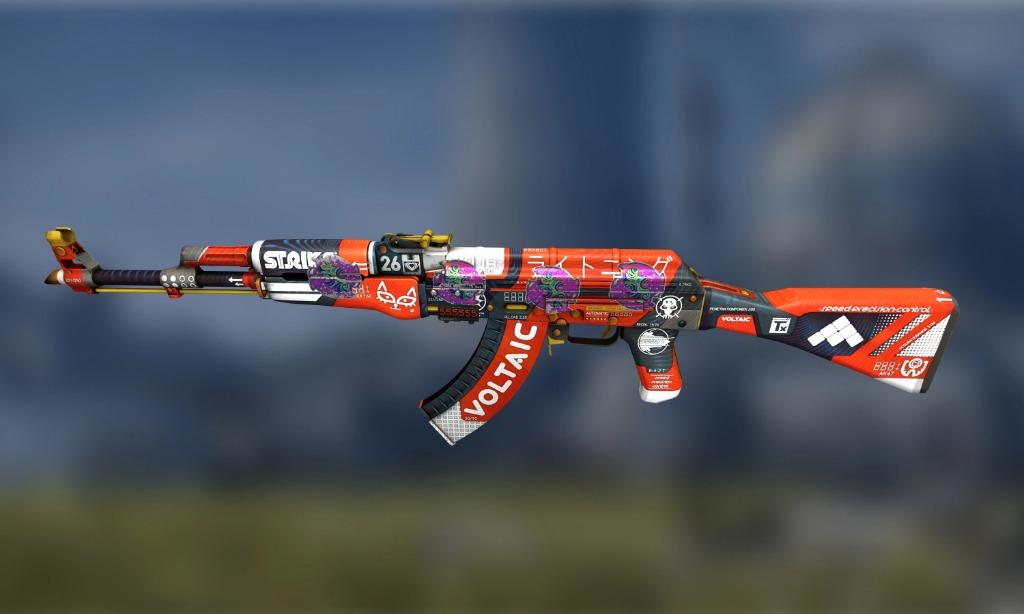 CSGO StatTrak™ AK-47 Bloodsport (Minimal Wear), Video Gaming, Gaming ...