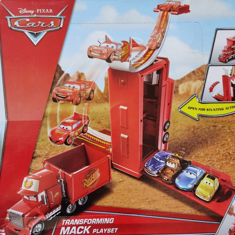 disney cars transforming mack