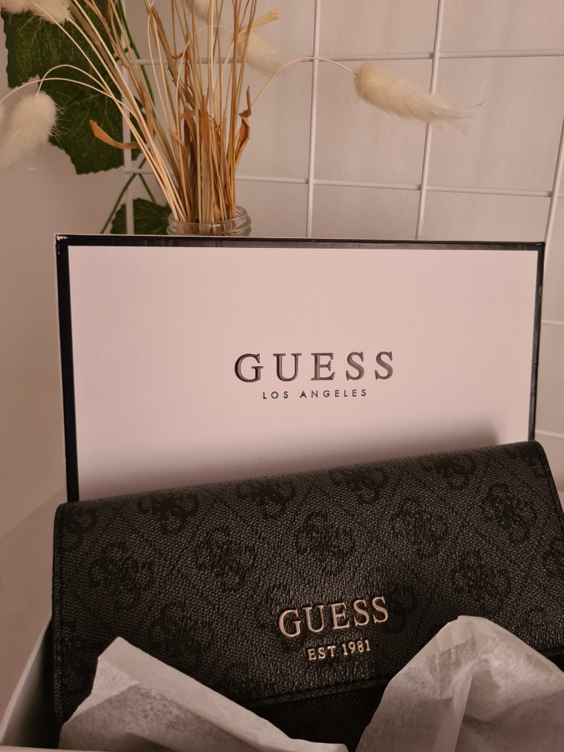 Dompet Guess Original BARU Fesyen Wanita Tas Dompet di Carousell