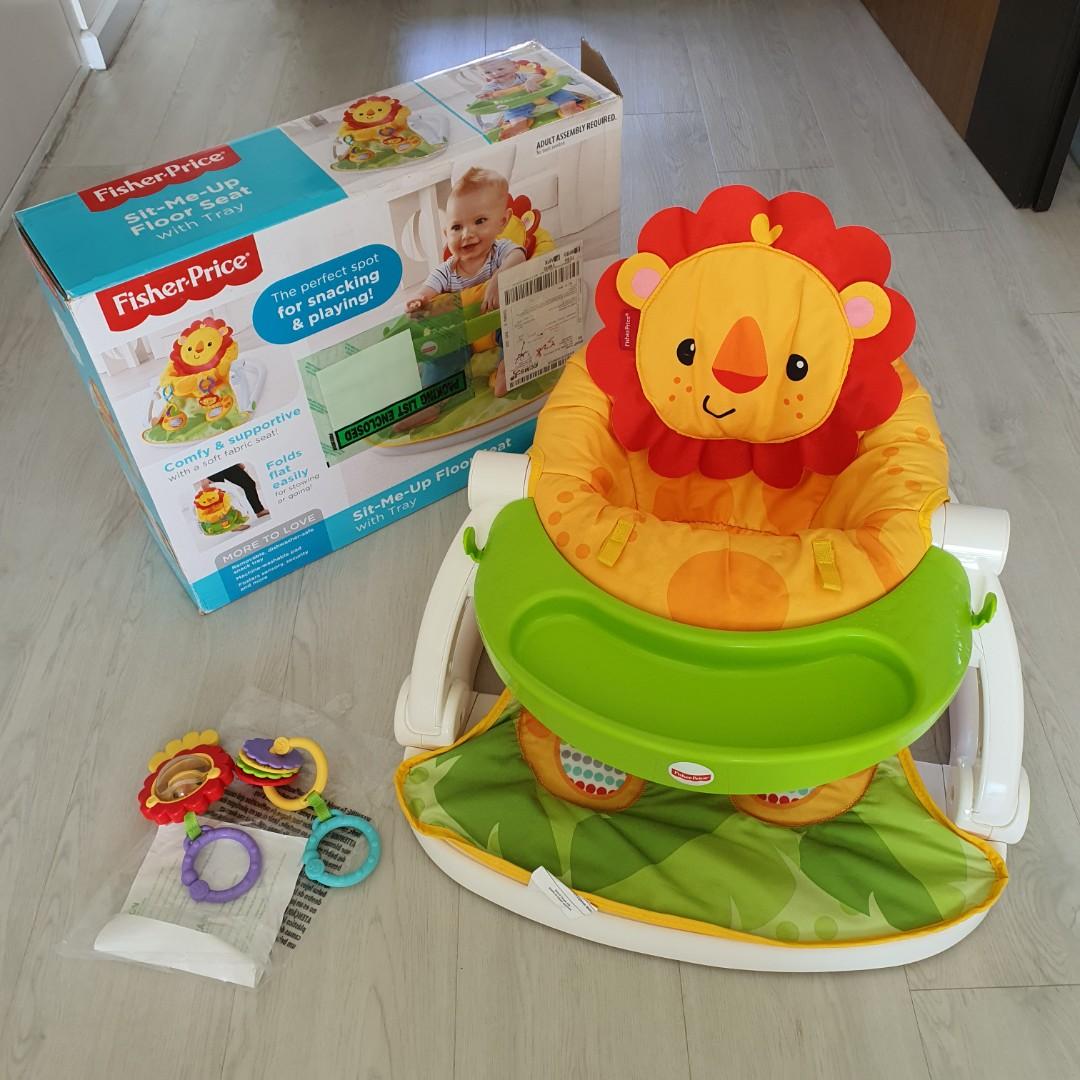 sit me up floor seat with tray