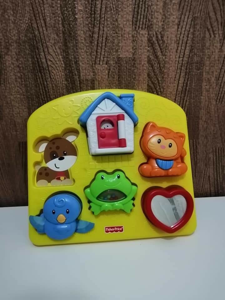 Fisher price best sale activity puzzle