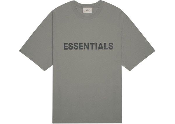 essentials charcoal crewneck