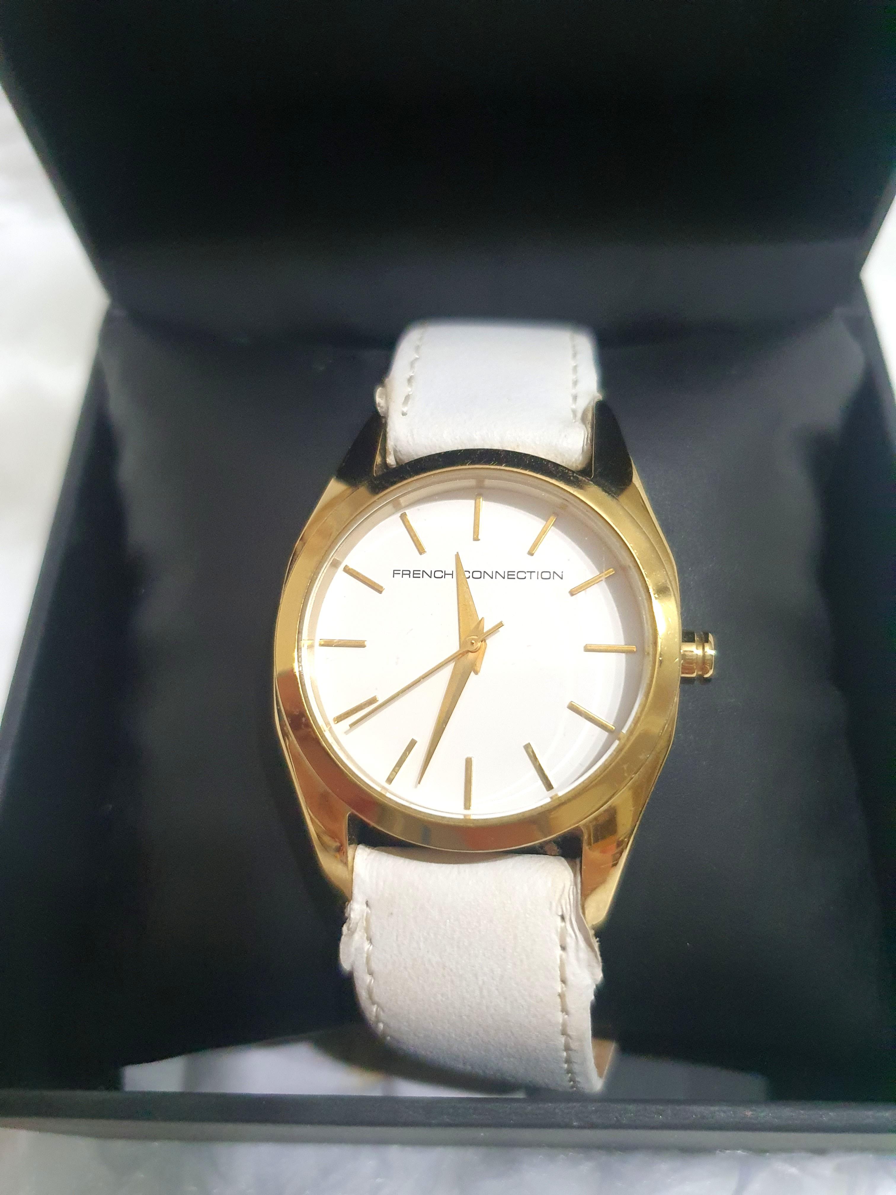 French connection white watch online