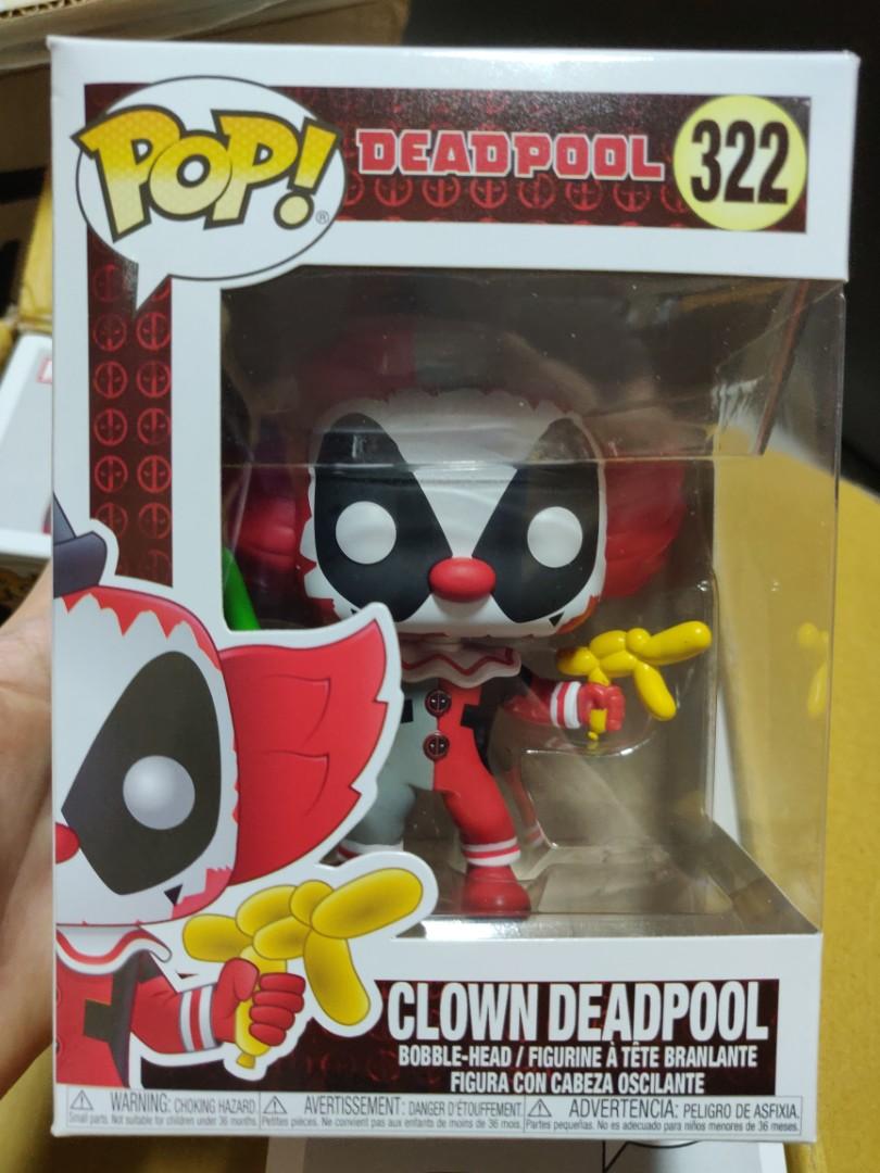 pop deadpool clown