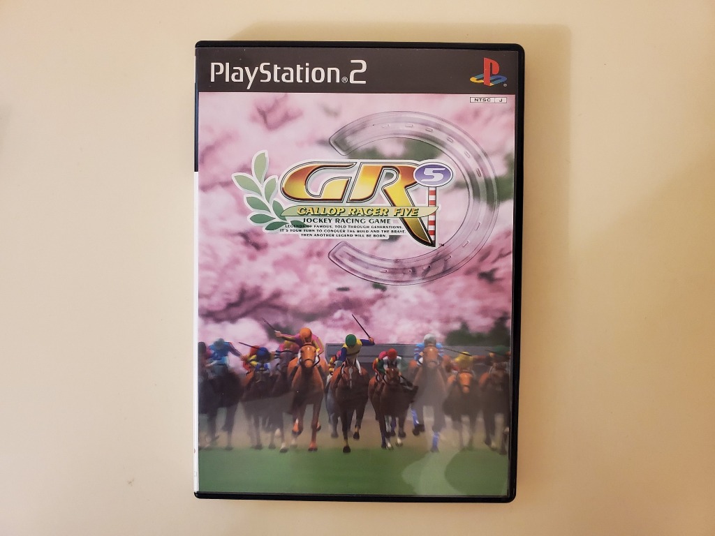 米舖game 9成新ps2 Tecmo Gallop Racer Five 5 Gr5 賽馬競馬horse Racing 經典日版 遊戲機 遊戲機遊戲 Carousell