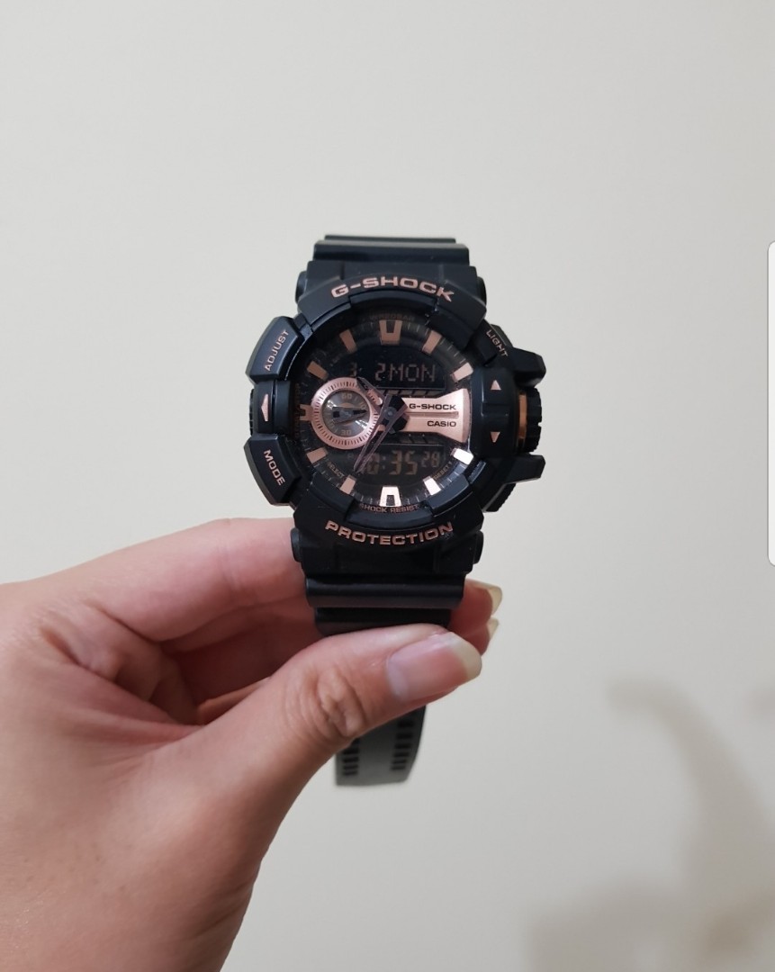 G shock ga 400 rose gold