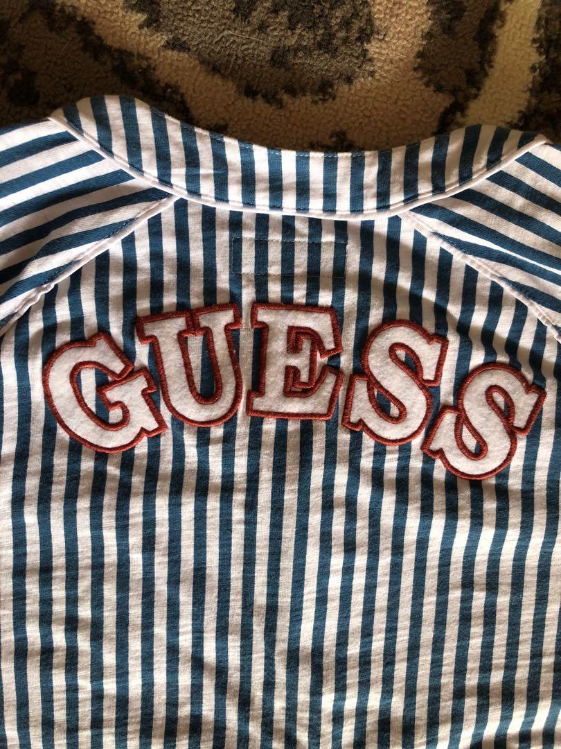 guess david baseball jersey