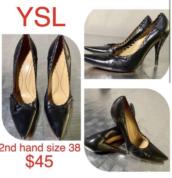 ysl court heels