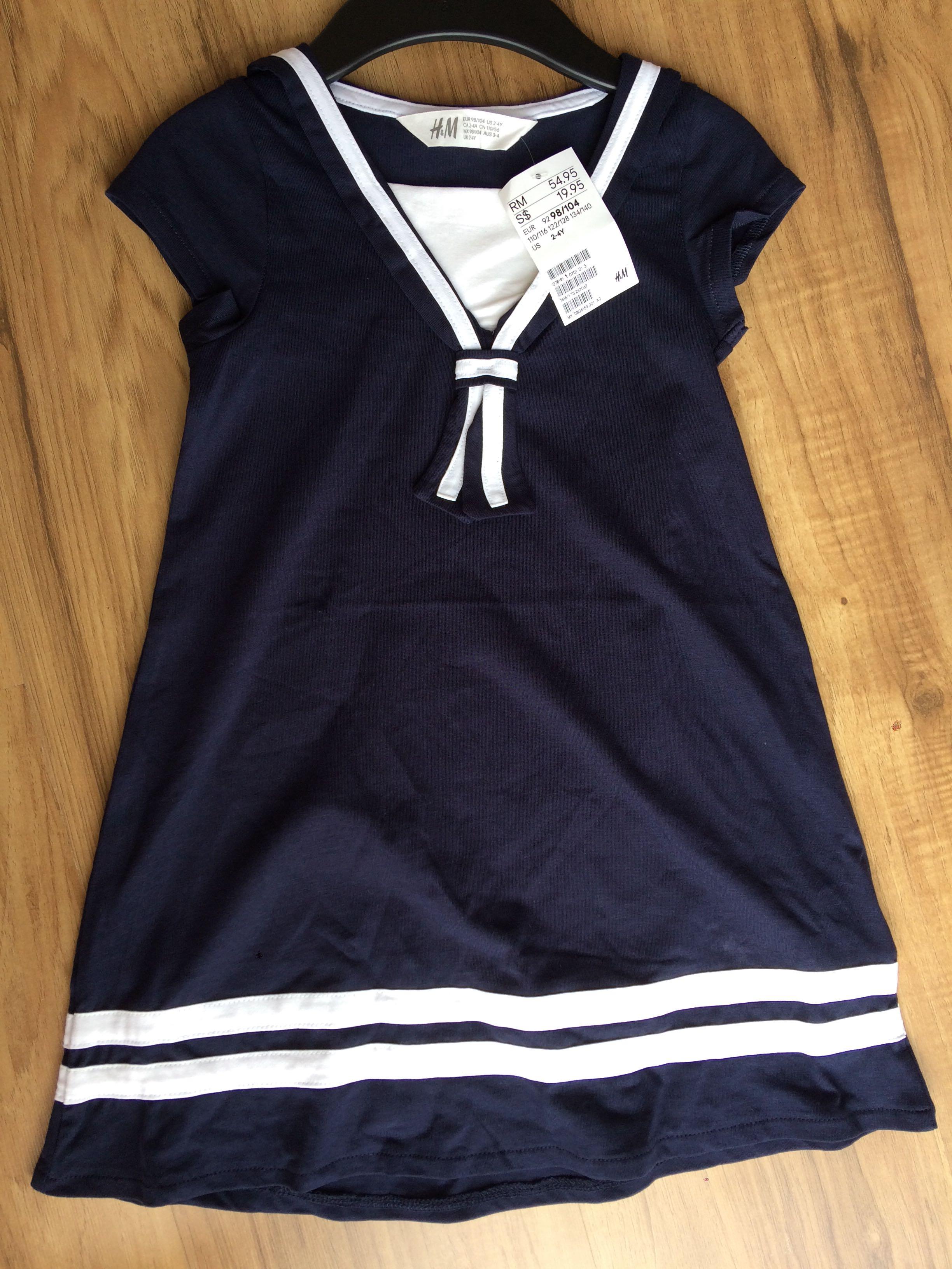 h&m sailor dress