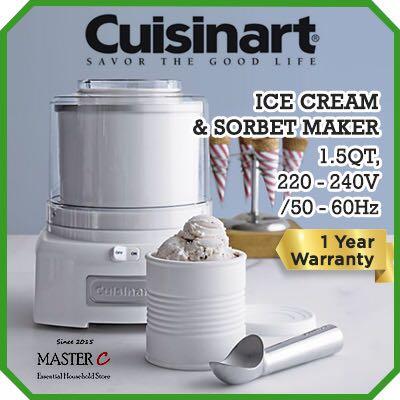 Cuisinart Ice Cream Maker Ice 21hk Home Appliances Kitchenware