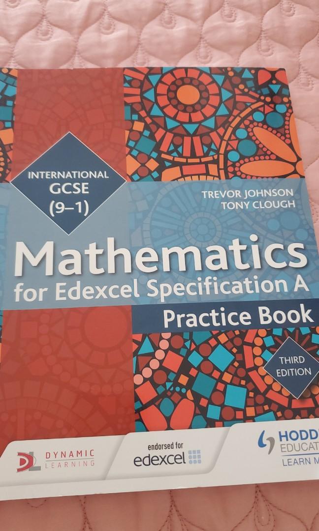 Igcse 9 1 mathematics for edexcel spec a ptactice book third edition