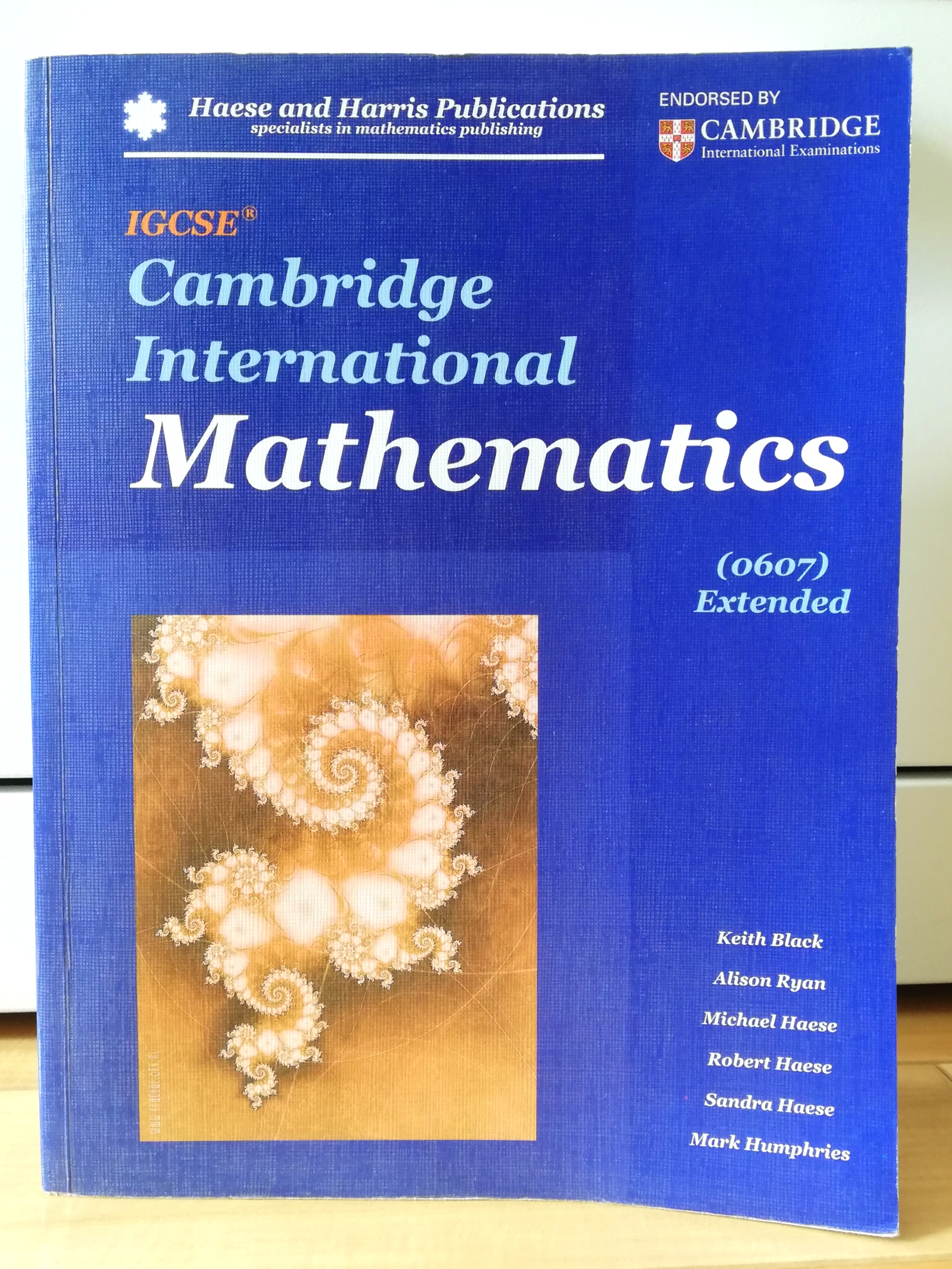 IGCSE International Maths (0607) Textbook] IGCSE Cambridge