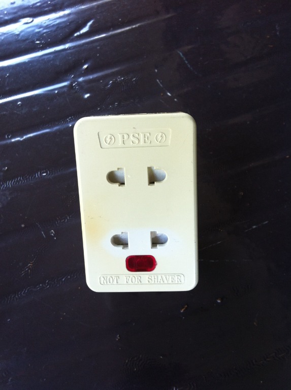 Ikea 3 Pin Adaptor For 2 Pins Plugs Everything Else On Carousell