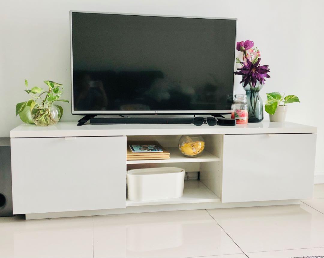 Ikea byas online tv bench