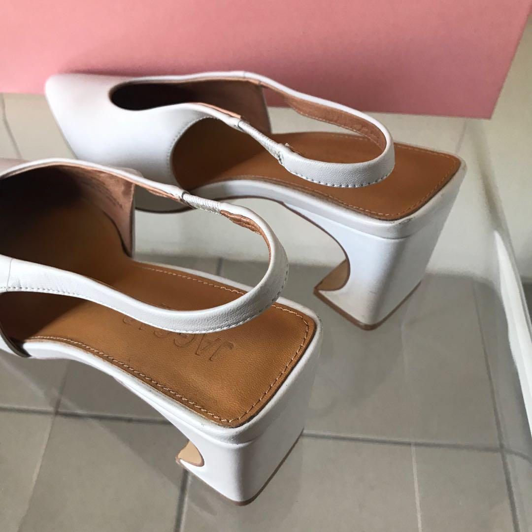 Jaggar sculpted slingback pumps hotsell