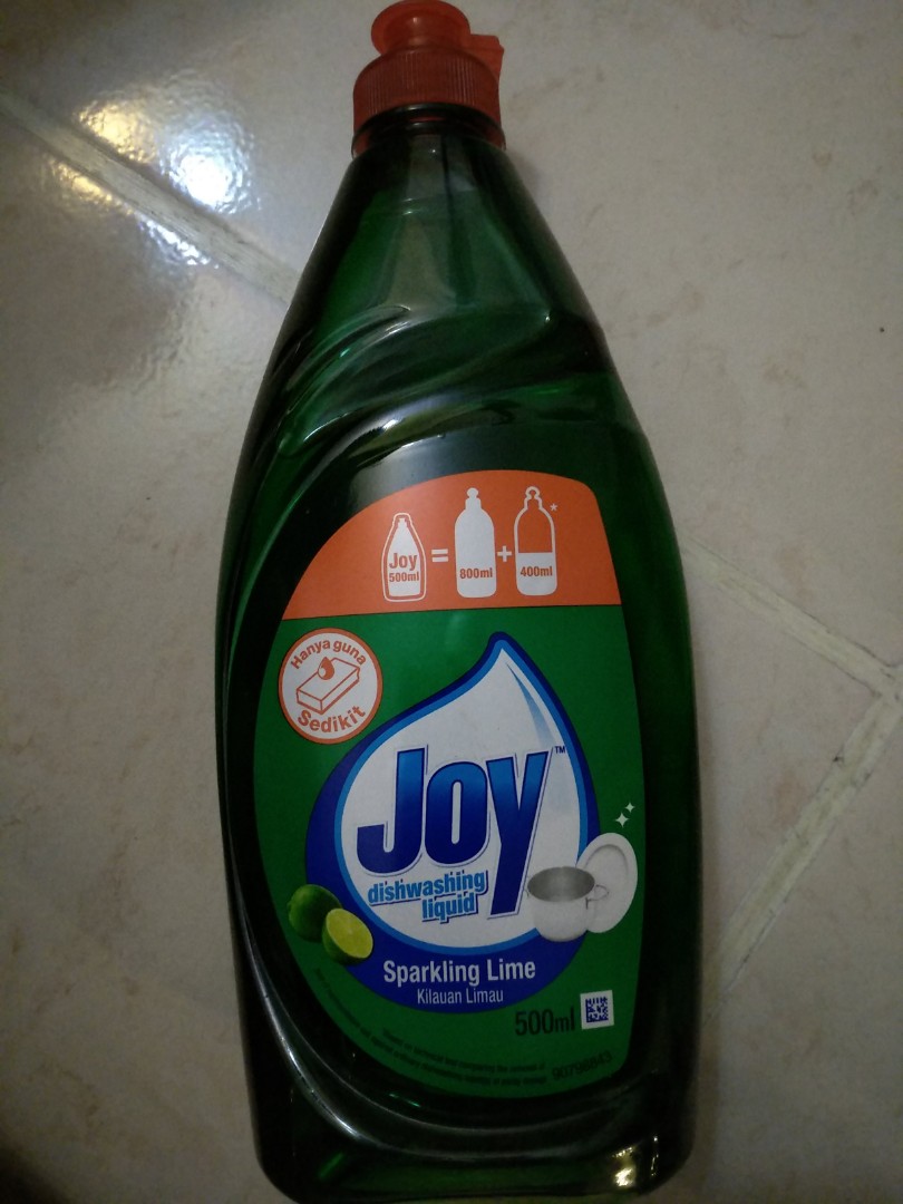 Joy dishwashing liquid 500ml, Furniture & Home Living, Cleaning