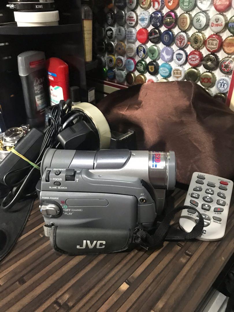 JVC GR-D20EK Digital Camcorder (Category: Voice Recorders) located in Taytay. Submitted by rdv1124 (Listing ID 1018772936, Image 1). Description: JVC GR-D20EK Digital Camcorder with remote control Selling AS IS, WHERE IS with battery and charger Unit for check up, as it is not working (issue might be with the battery) with neck strap With camera bag (Antler brand) worth P1,000 pesos For video enthusiasts who are into recording..