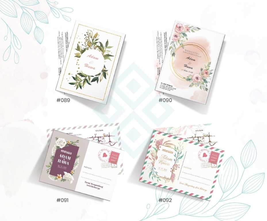 Contoh Diy Sampul Surat Kad Kahwin