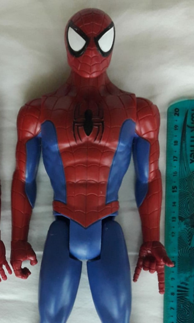 large spiderman figure