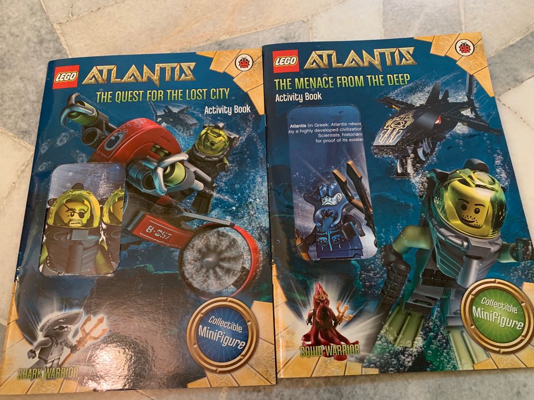 Lego Atlantis The Quest for the Lost City The Menace from the