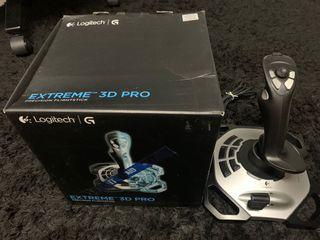Logitech Extreme 3d Pro Joystick Video Gaming Gaming Accessories