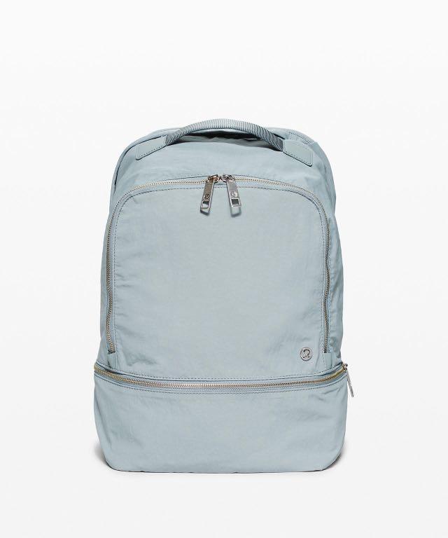 green lululemon backpack
