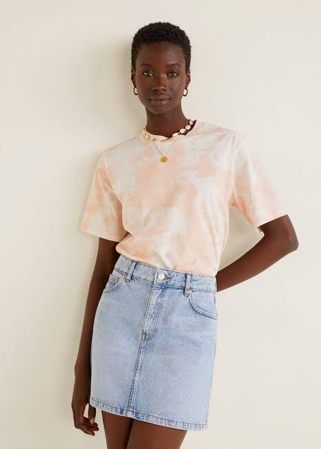 MANGO DENIM MINI SKIRT Women s Fashion Bottoms Skirts on Carousell