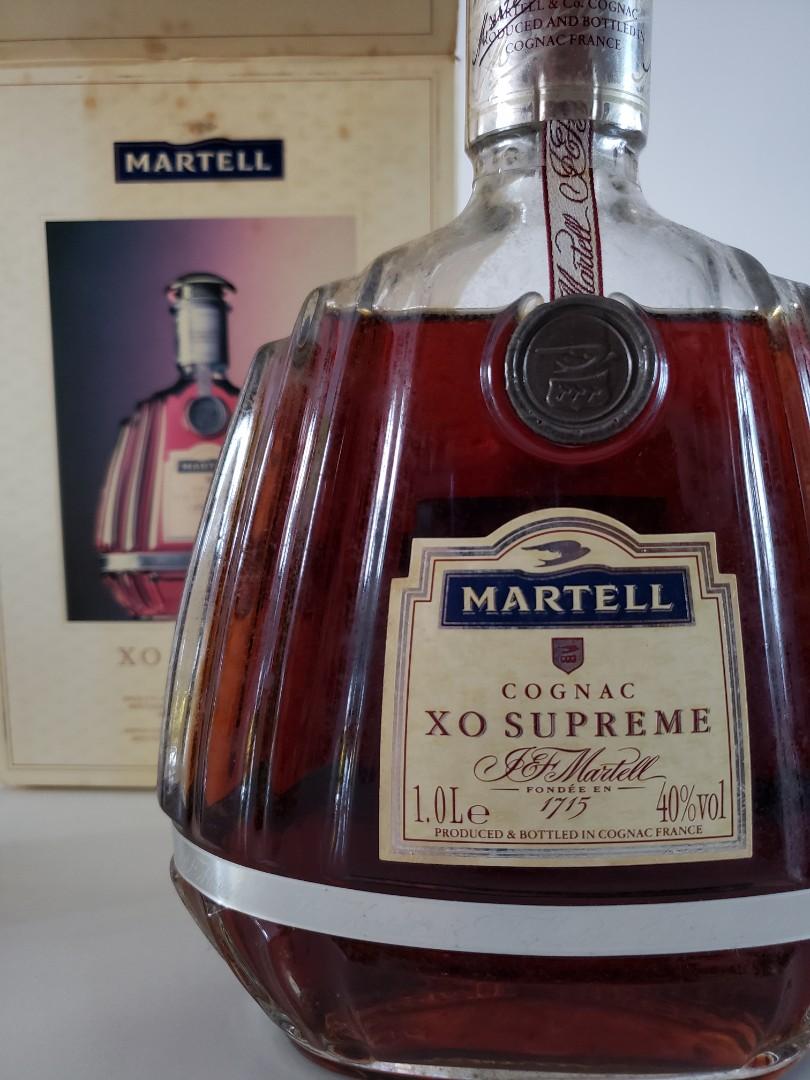 Martell Xo Supreme 1715 Cognac 馬爹利干邑1000Ml, 嘢食& 嘢飲, 酒精飲料- Carousell