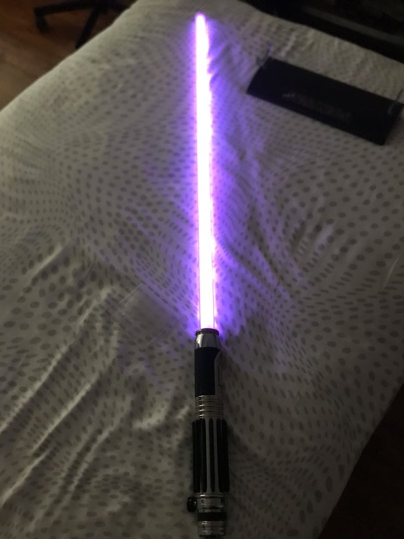 Master replica mace windu lightsaber, Hobbies & Toys, Toys & Games on
