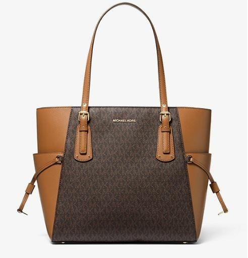 Michael kors logo tote hotsell