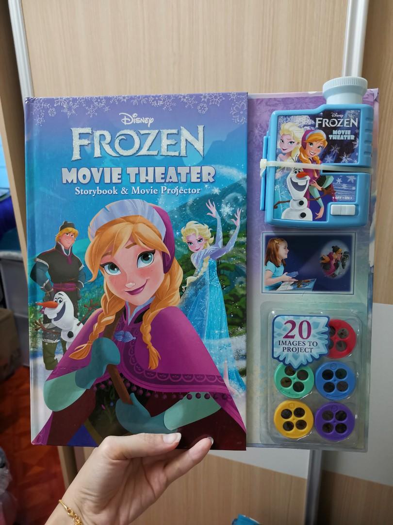 Disney　Storybook　And　Movie　on　Books　Theater　Movie　Hobbies　Projector　Toys,　Frozen,　Magazines,　Storybooks　Carousell