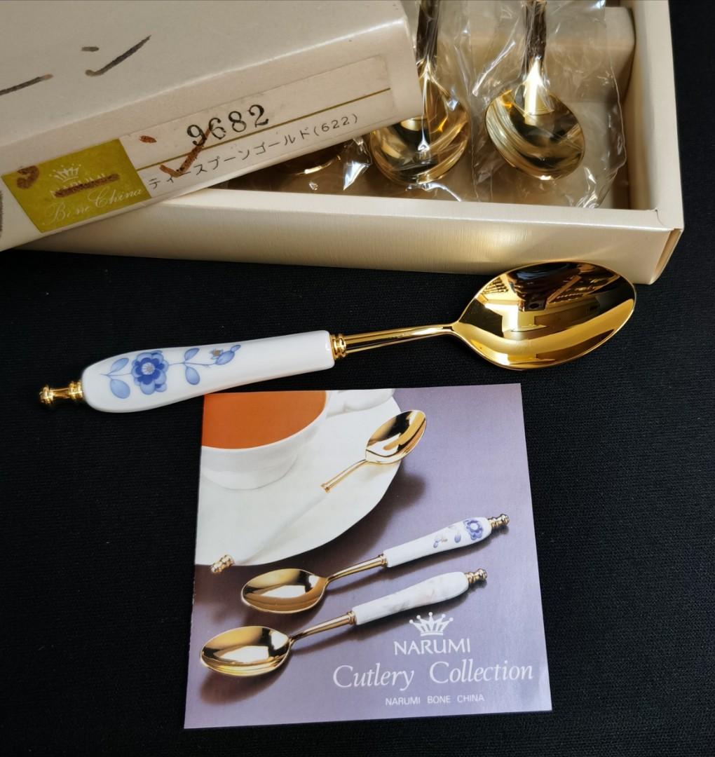 Narumi 6 Pieces Milano Tea Spoon in Original Box