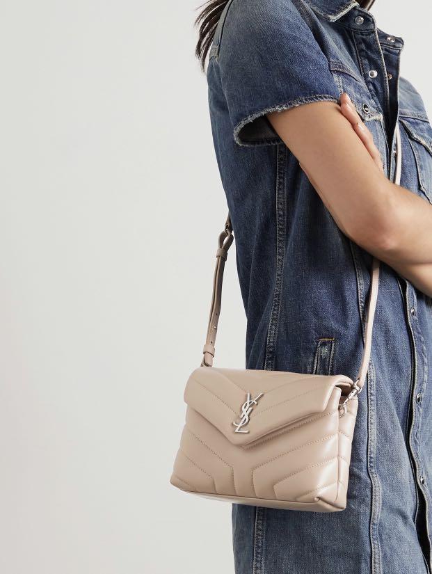 Saint laurent loulou toy bag in discount matelassé y leather