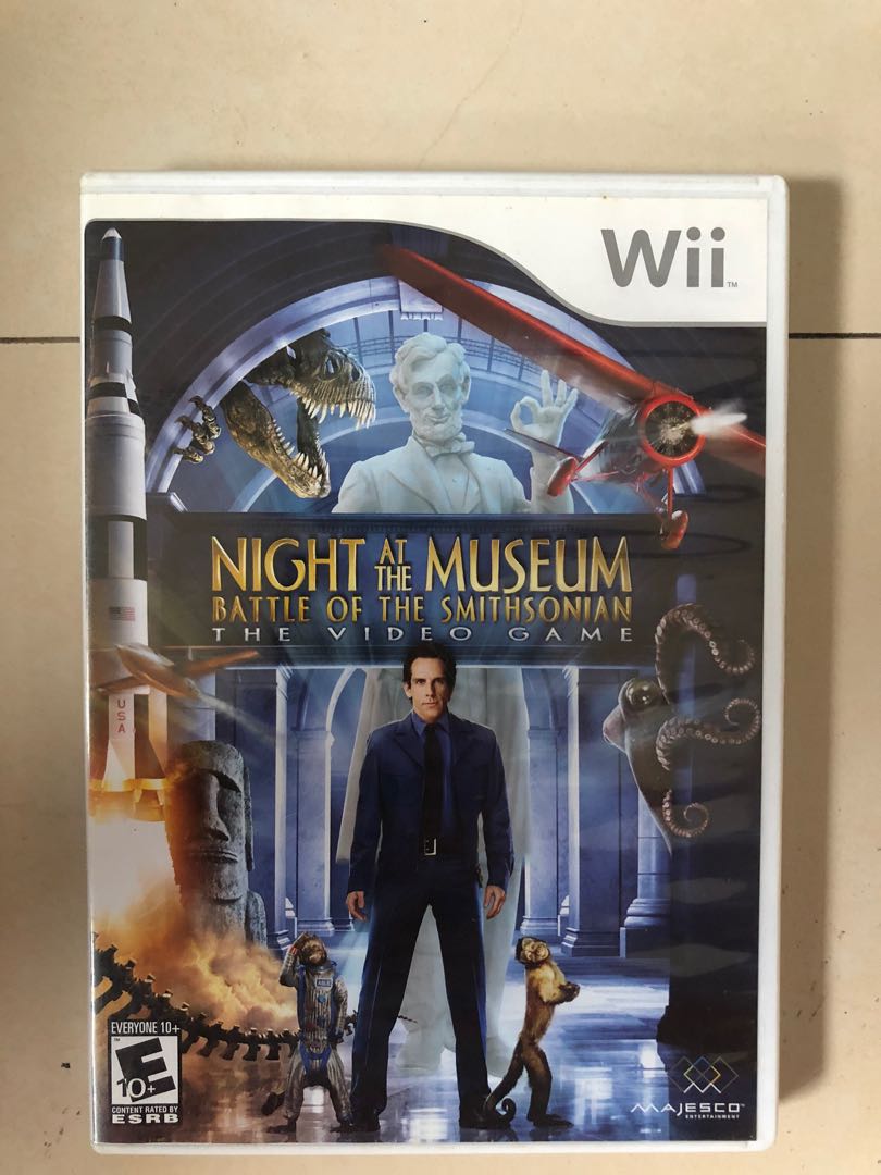 night at the museum wii game