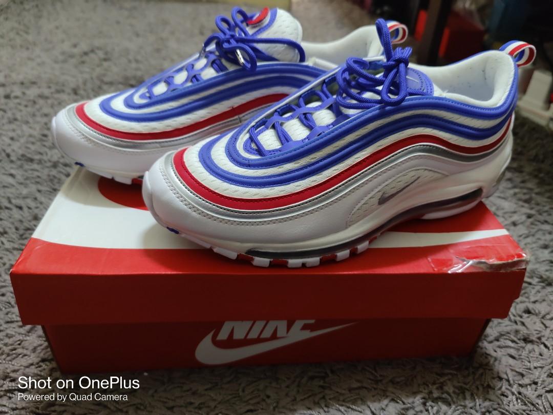 Nike Air Max 97 Game Royal Men s Fashion Footwear Sneakers on