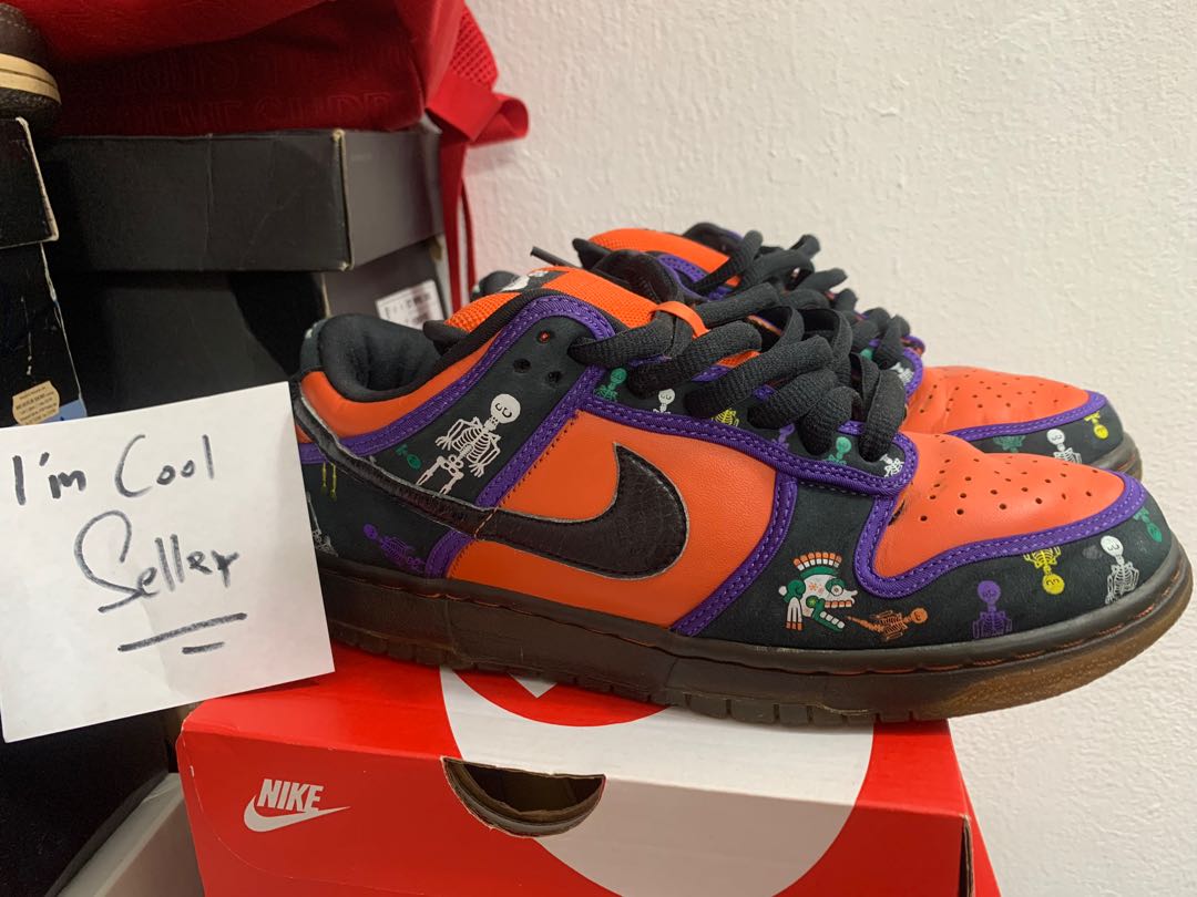dia de los muertos nike sb