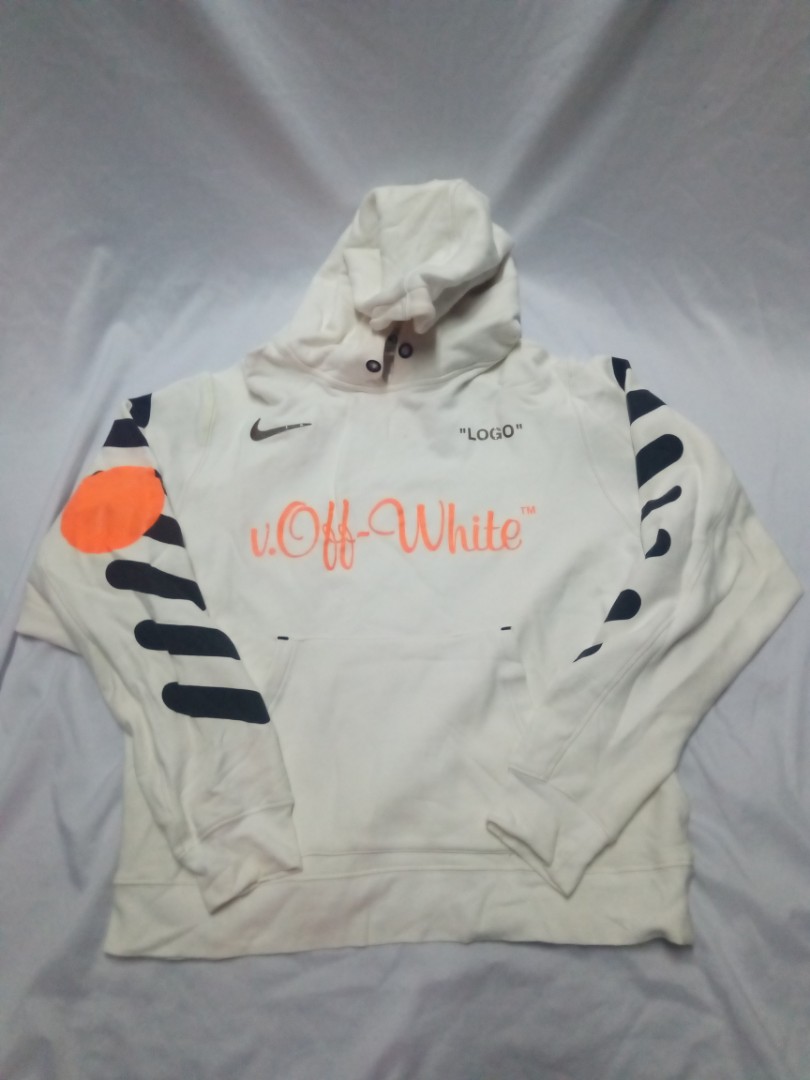 Nike x Off-White hoodie, Men's Fashion, Activewear Carousell