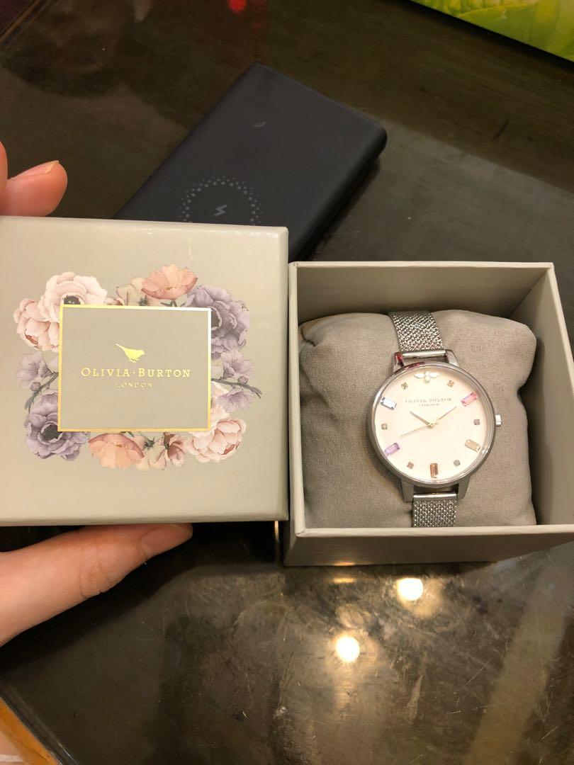 全新ob Olivia Burton Woman S Watch Ob女性手錶rainbow Blossom 名牌 錶 Carousell