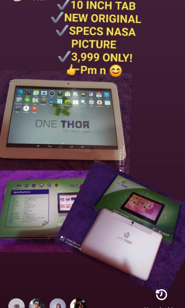 One Thor Mobile Phones Tablets Tablets On Carousell