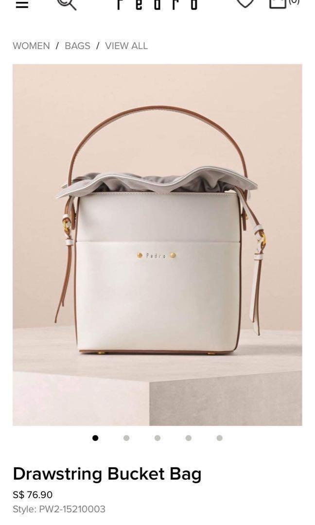Pedro Drawstring Bucket Bag