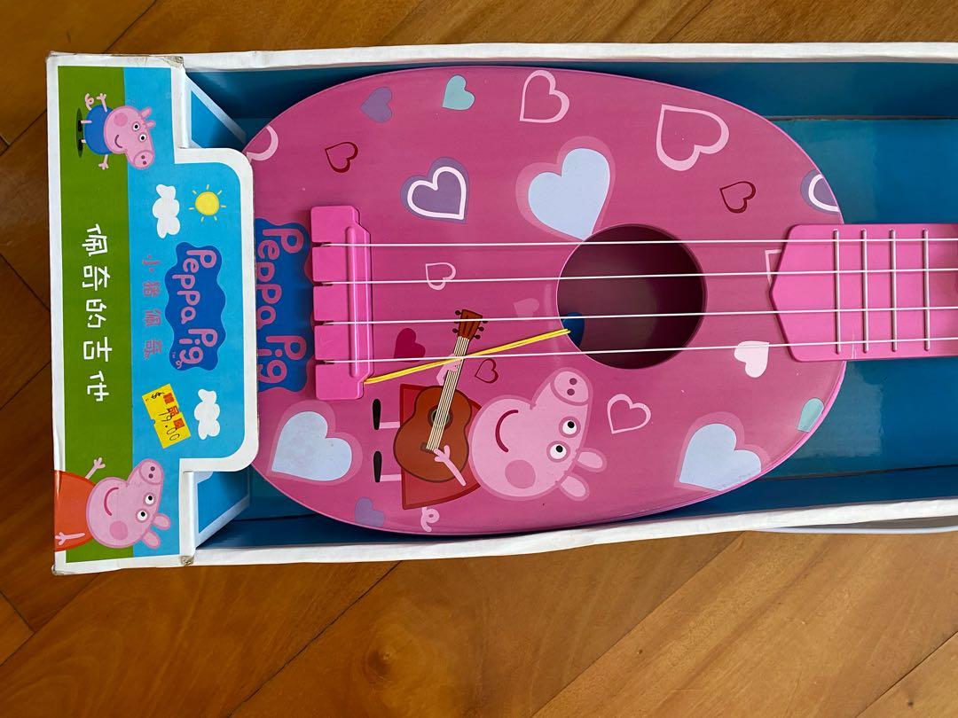全新Peppa Pig Ukulele, 玩具 & 遊戲類, 其他 Carousell