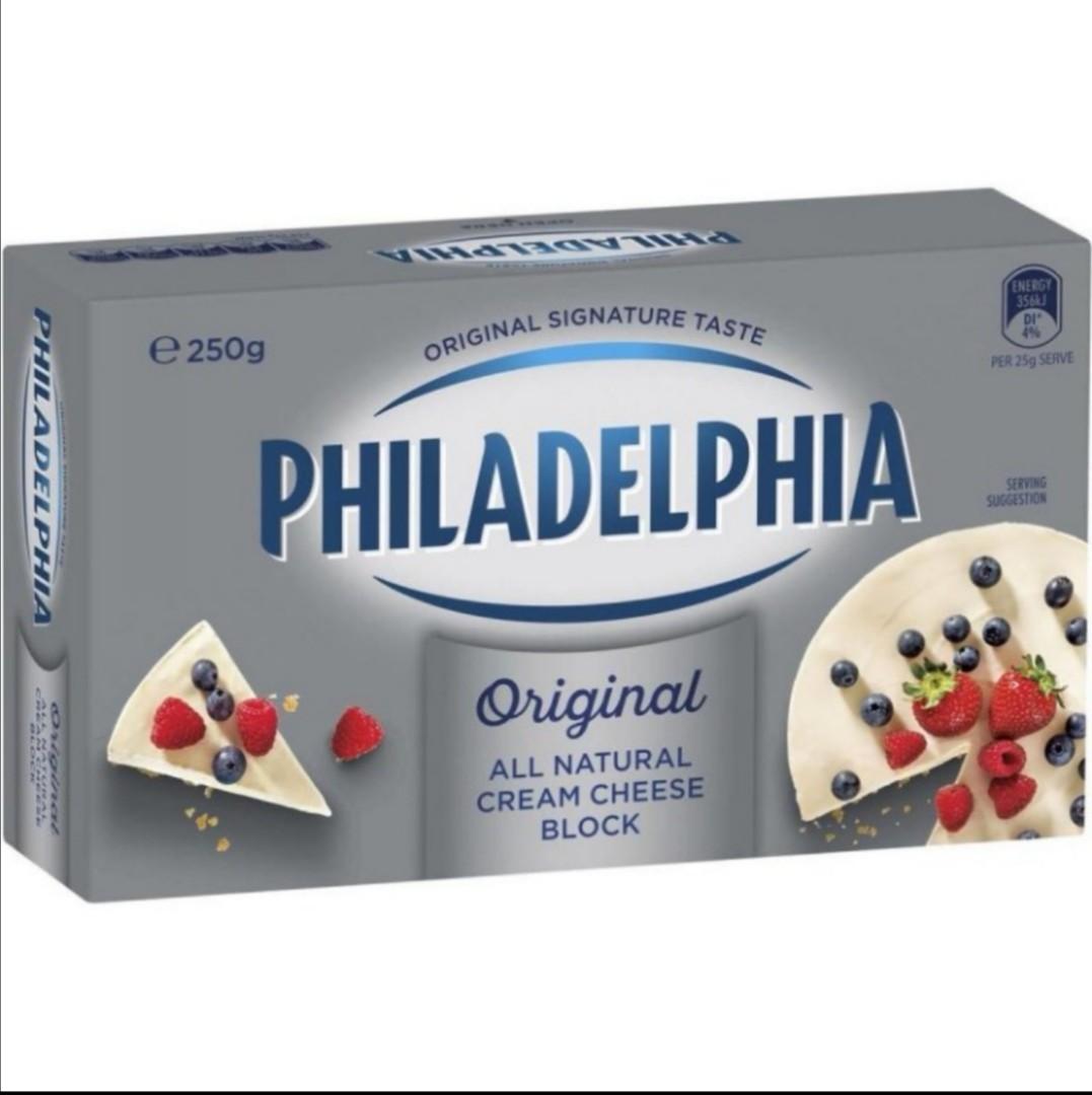 Philadelphia Orig Block Cream Cheese 250g Food Drinks Homemade Bakes On Carousell Perfect italiano original ricotta 250g. philadelphia orig block cream cheese 250g