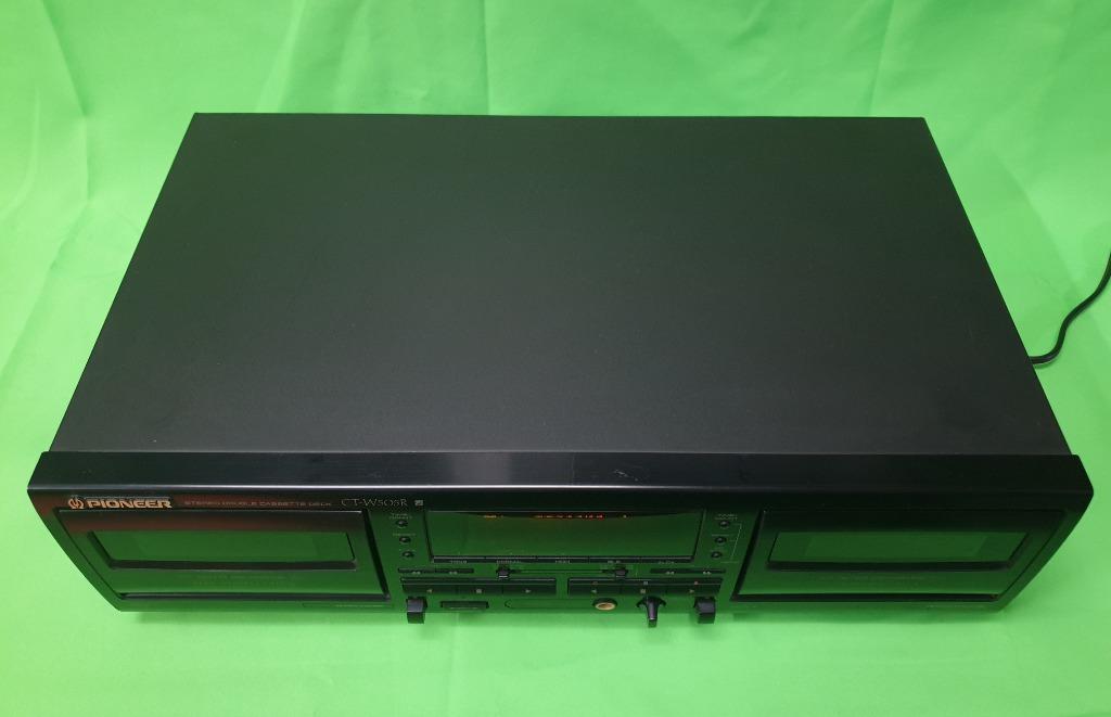 Pioneer CTW505R Cassette Deck, Audio, Portable Music Players on Carousell