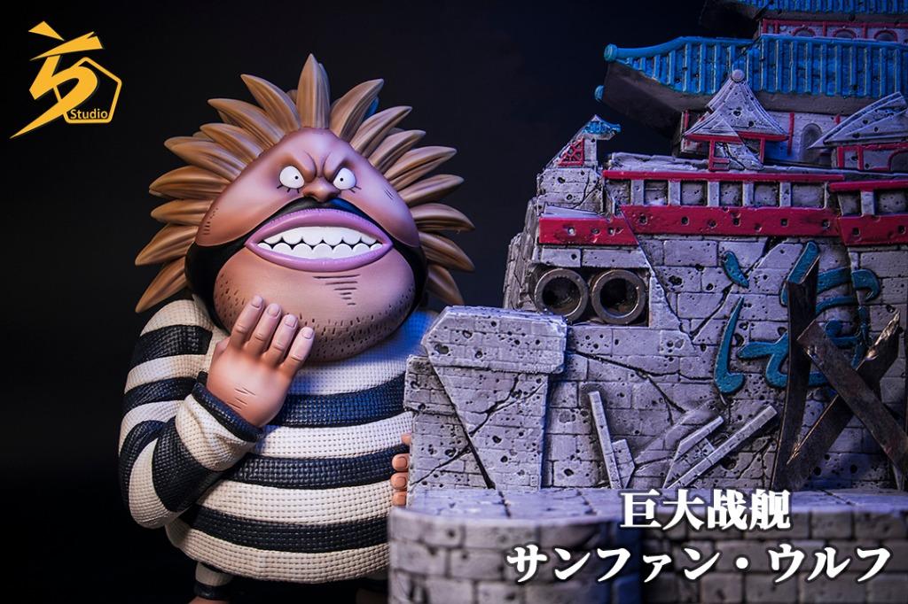 Po One Piece Blackbeard Pirates Sanjuan Wolf Figure Statue