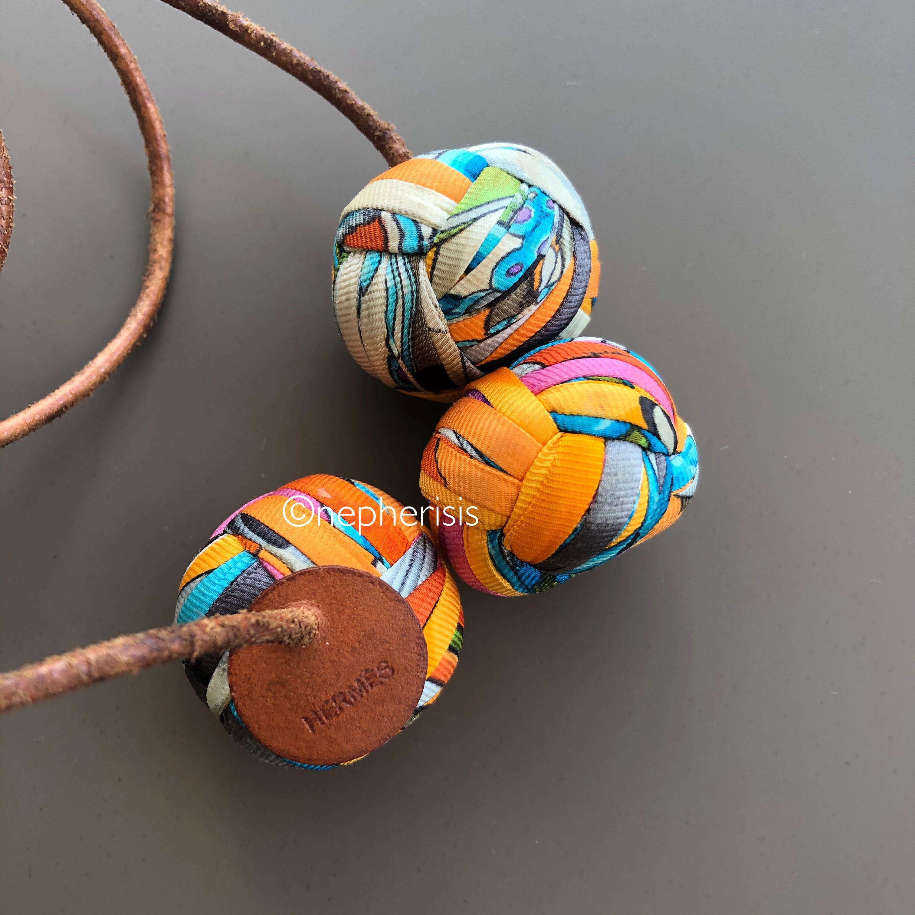 Hermes pom cheap pom charm
