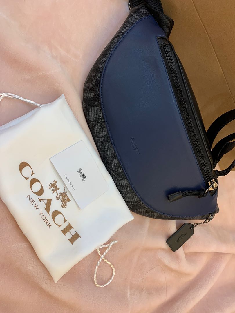 coach men chest bolsa